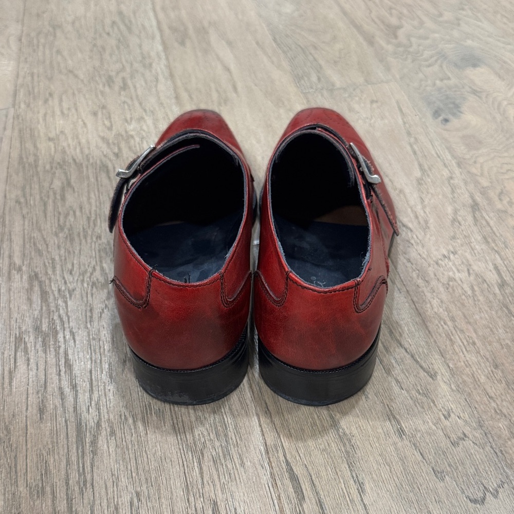 Duca by Matiste Men’s Garda Shoes Antique Red Size 10.5 - Picture 3 of 7